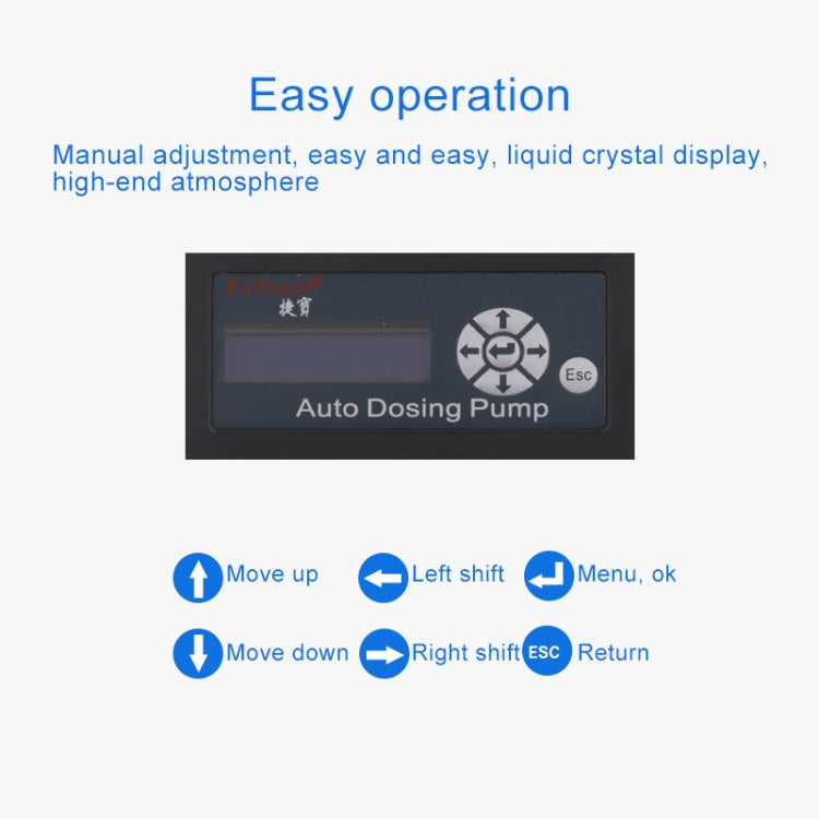 Jebao DP-2 4W Auto Dosing Pump Peristalsis Pump 2-Channel Dosing Aquarium Tank Coral Reef Automatic Feeder Liquid Dispenser, US Plug - Feeders by buy2fix | Online Shopping UK | buy2fix