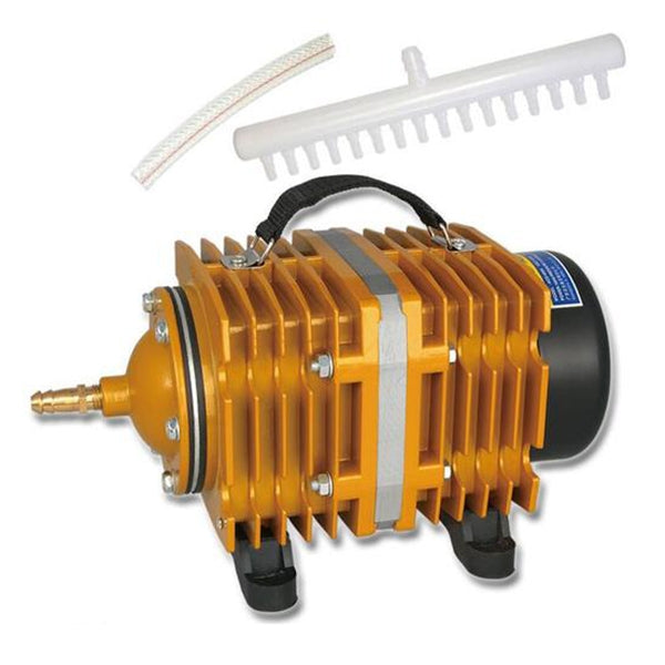 ACO-008A 160W 115L/Min Electromagnetic Air Pump Compressor Seafood Fish Tank Increase Oxygen Air Flow Spliter, US Plug - Air Pumps by buy2fix | Online Shopping UK | buy2fix