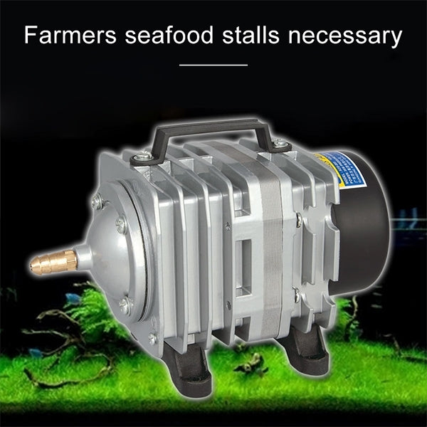 ACO-008A 160W 115L/Min Electromagnetic Air Pump Compressor Seafood Fish Tank Increase Oxygen Air Flow Spliter, US Plug - Air Pumps by buy2fix | Online Shopping UK | buy2fix