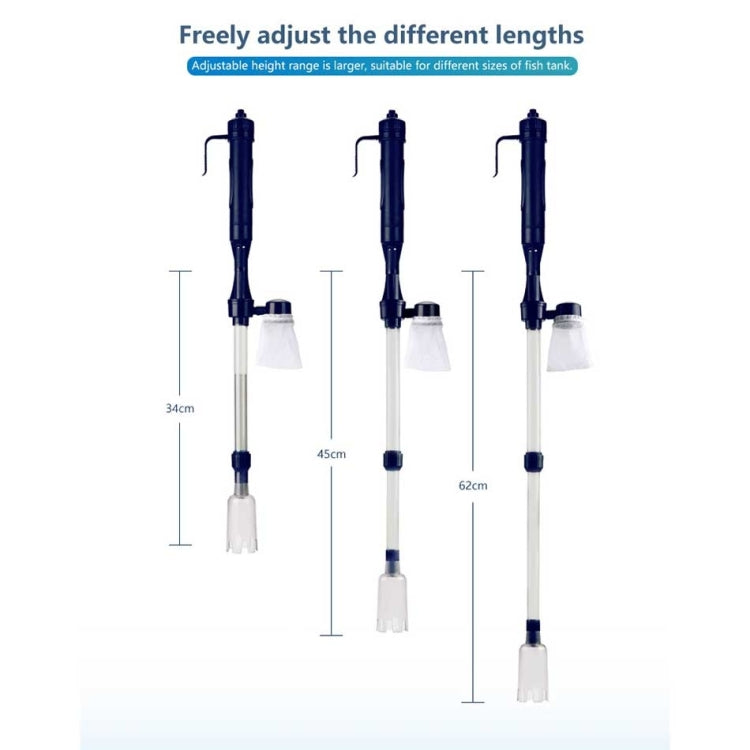 Electric Multi-functional Length Adjustable Fish Tank Cleaning Water Filter - Cleaning Tools by buy2fix | Online Shopping UK | buy2fix