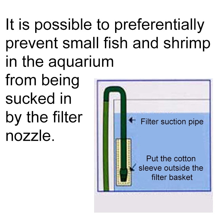 10 PCS Special Protection Cotton Sleeve for Aquarium Filter Suction Port, Inside Diameter: 22mm - Filters & Accessories by buy2fix | Online Shopping UK | buy2fix