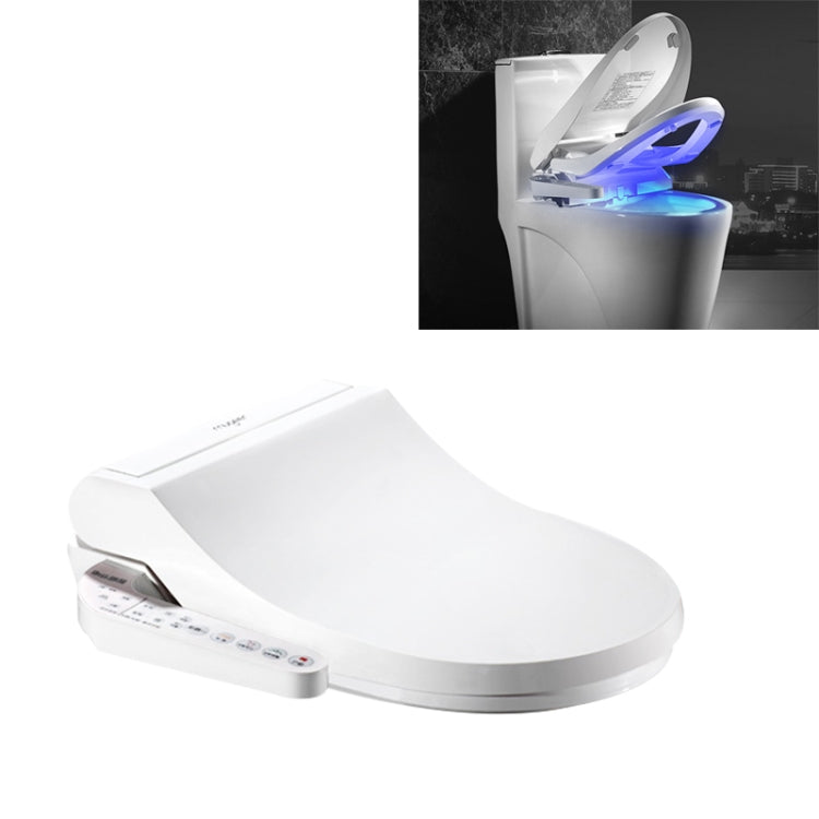 U Shape Multi-function Bathroom Automatic Cleaning Heating Intelligent Flush Toilet Cleaner Cover - Smart Kitchen and Toilet by buy2fix | Online Shopping UK | buy2fix