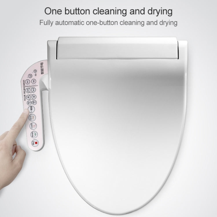 U Shape Multi-function Bathroom Automatic Cleaning Heating Intelligent Flush Toilet Cleaner Cover - Smart Kitchen and Toilet by buy2fix | Online Shopping UK | buy2fix