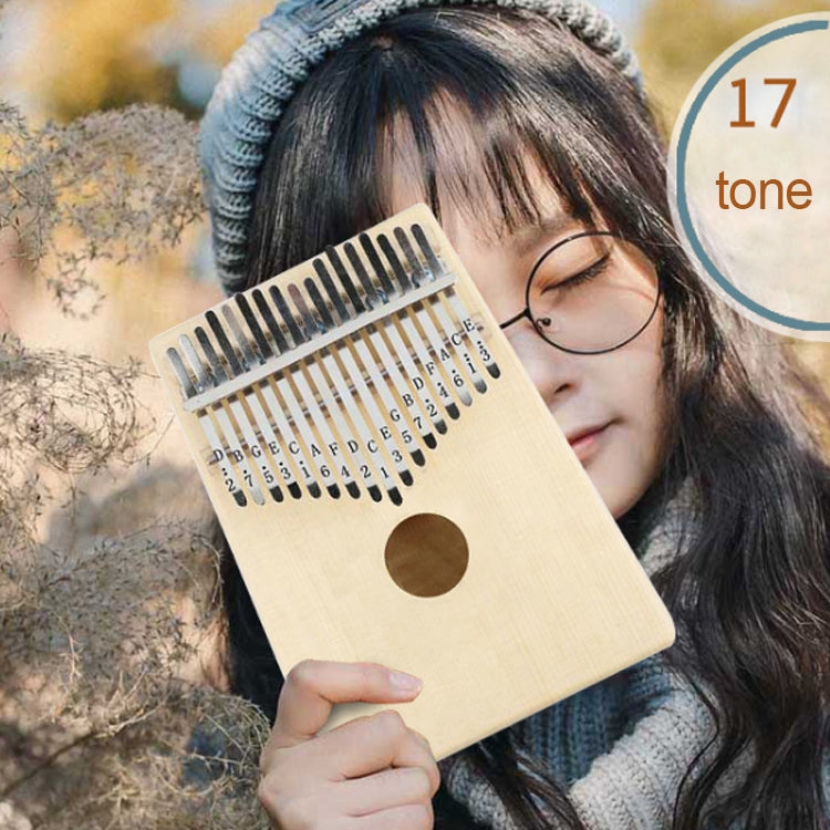 17-tone Kalimba Thumb Piano Kalimba Finger Piano Children DIY - Keyboard Accessories by buy2fix | Online Shopping UK | buy2fix