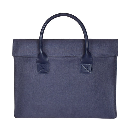 15.4 inch Universal Wearable Soft Handle Portable Laptop Tablet Bag, For Macbook, Samsung, Lenovo, Sony, DELL Alienware, CHUWI, ASUS, HP(Navy Blue) by buy2fix