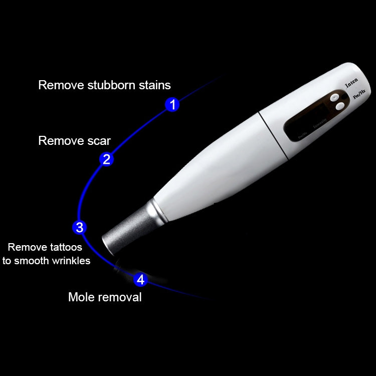 Handheld Picosecond Portable (Removing Eyebrows Tattoo Spot) Machine Laser Plasma Beauty Care Pen(Red Light) - Beauty Instrument by buy2fix | Online Shopping UK | buy2fix