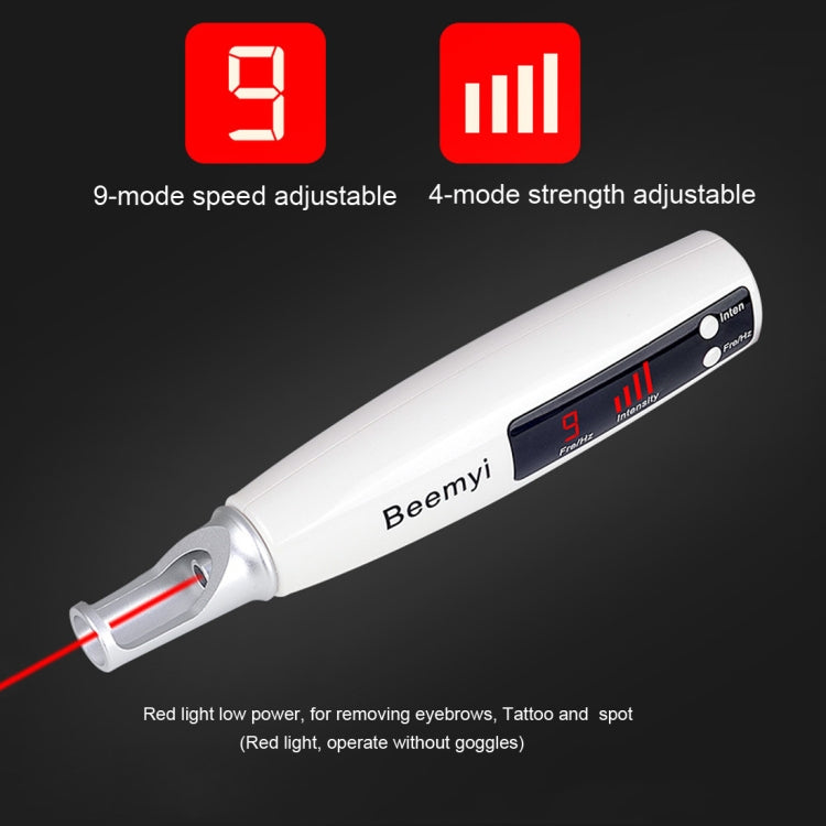 Handheld Picosecond Portable (Removing Eyebrows Tattoo Spot) Machine Laser Plasma Beauty Care Pen(Red Light) - Beauty Instrument by buy2fix | Online Shopping UK | buy2fix