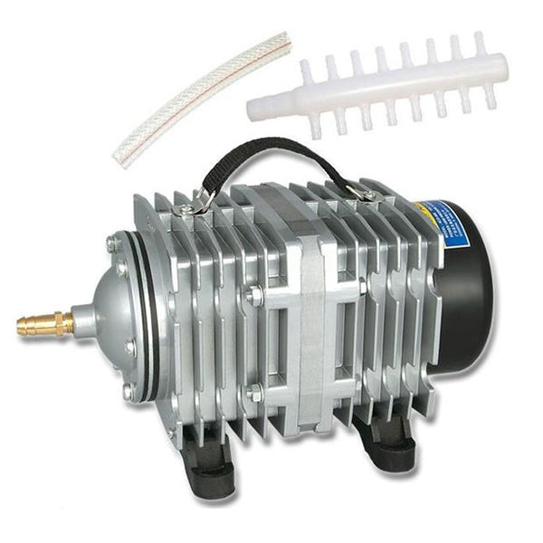 ACO-012A 390W 158L/Min Electromagnetic Air Pump Compressor Seafood Fish Tank Increase Oxygen Air Flow Spliter, US Plug - Air Pumps by buy2fix | Online Shopping UK | buy2fix