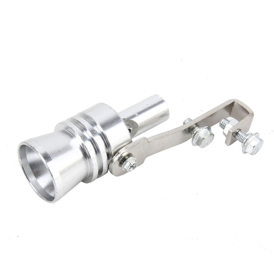 Universal Aluminum Turbo Sound Exhaust Muffler Pipe Whistle Car Simulator Whistler, Size: S by buy2fix