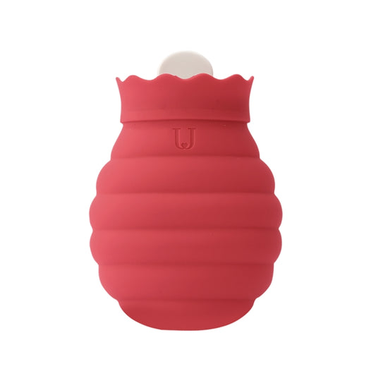 Original Xiaomi Youpin Jotun Judy Warm Water Bag Silicone Hot Water Bag Small Size:15x10x5.8cm(Red) - Hot Water Bags by Xiaomi | Online Shopping UK | buy2fix