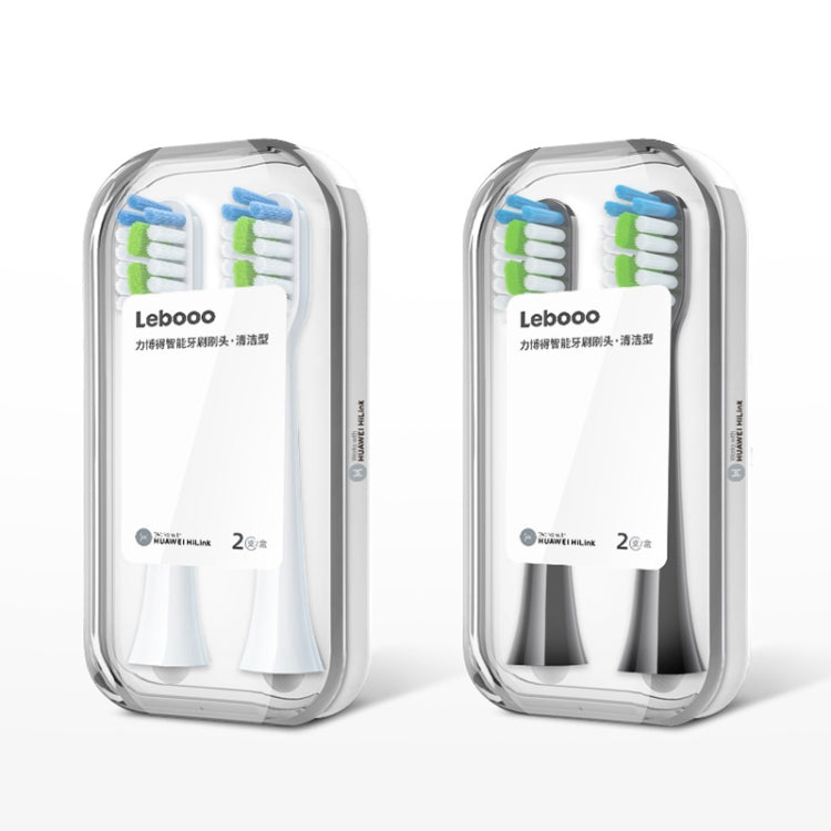 HUAWEI Lebooo LBS-T053A 2 PCS Smart Toothbrush Head (for HCB0001) (Black) - Toothbrushes by Huawei | Online Shopping UK | buy2fix