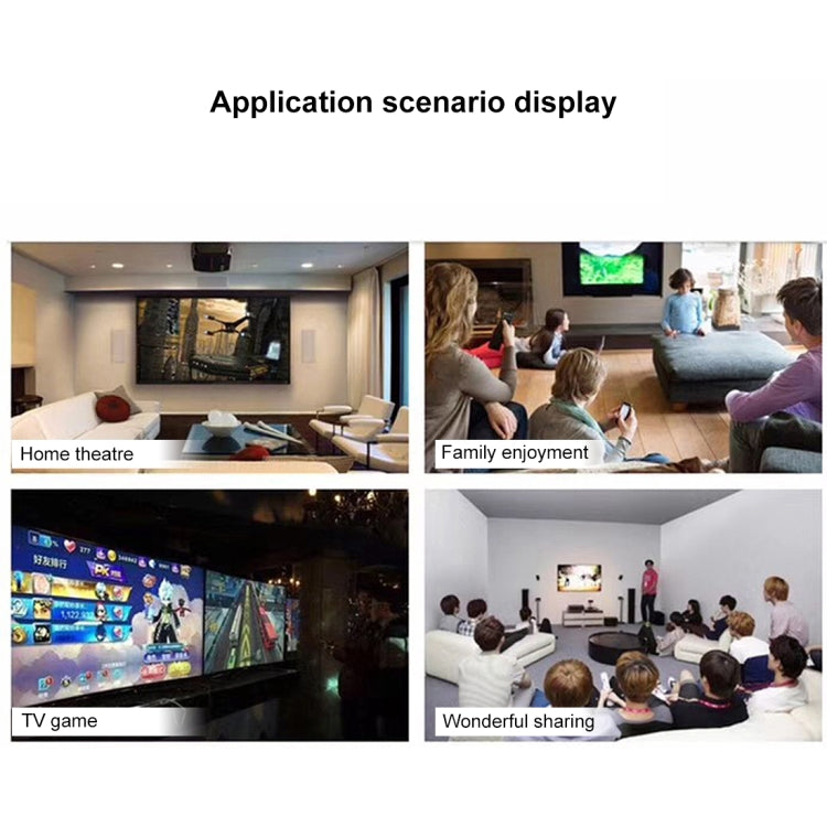 3 in 1 Micro USB + USB-C / Type-C + 8 Pin to HDMI HDTV Cable(Black) by buy2fix