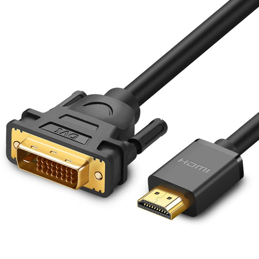 UGREEN DVI D(24+1) Male to HDMI Male HD 2K Two-way Interchanging Line,Length: 1m by UGREEN