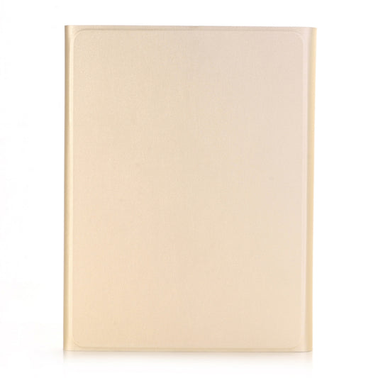 A02 for iPad 4 / 3 / 2 Universal Ultra-thin ABS Horizontal Flip Tablet Case + Bluetooth Keyboard(Gold) by buy2fix