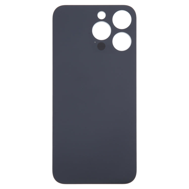 For iPhone 15 Pro Max Easy Replacement Big Camera Hole Glass Back Battery Cover(Titanium) - Back Cover by buy2fix | Online Shopping UK | buy2fix