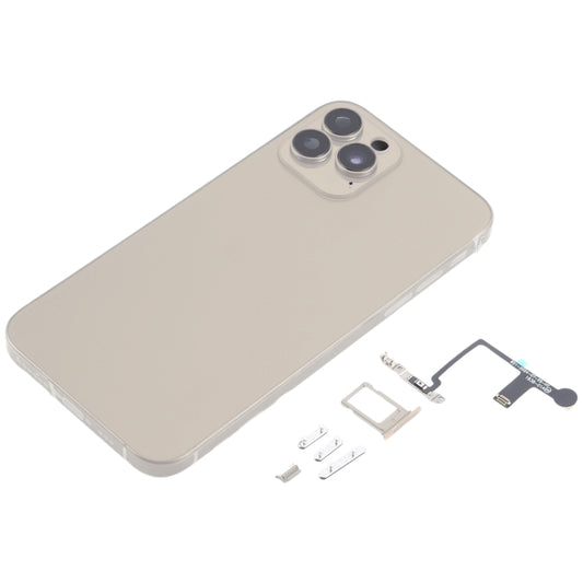 Back Cover with Appearance Imitation of iP15 Pro for iPhone XS(Titanium) by buy2fix