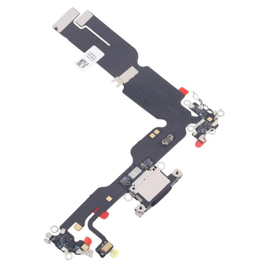 For iPhone 15 Plus Charging Port Flex Cable (Black) - Flex Cable by buy2fix | Online Shopping UK | buy2fix