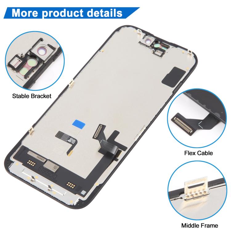 JK Hard OLED Screen For iPhone 15 - LCD Related Parts by JK | Online Shopping UK | buy2fix
