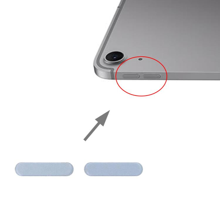 For iPad Air 11 inch 2024 / Air 13 inch 2024 Volume Control Button (Blue) - iPad Air 11 inch (2024) by buy2fix | Online Shopping UK | buy2fix