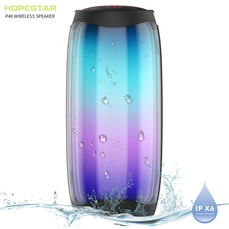 HOPESTAR P40 Bluetooth 5.0 Portable Waterproof Wireless Bluetooth Speaker (Black) - Desktop Speaker by HOPESTAR | Online Shopping UK | buy2fix