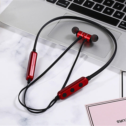 MG-G17 Bluetooth 4.2 Sport Wireless Bluetooth Earphone, Support Card(Red) by buy2fix