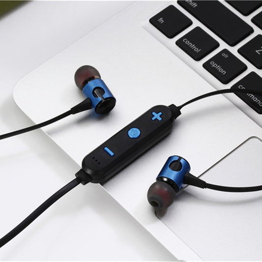 MG-G20 Bluetooth 4.2 Sport Wireless Bluetooth Earphone, Support Card(Blue) by buy2fix