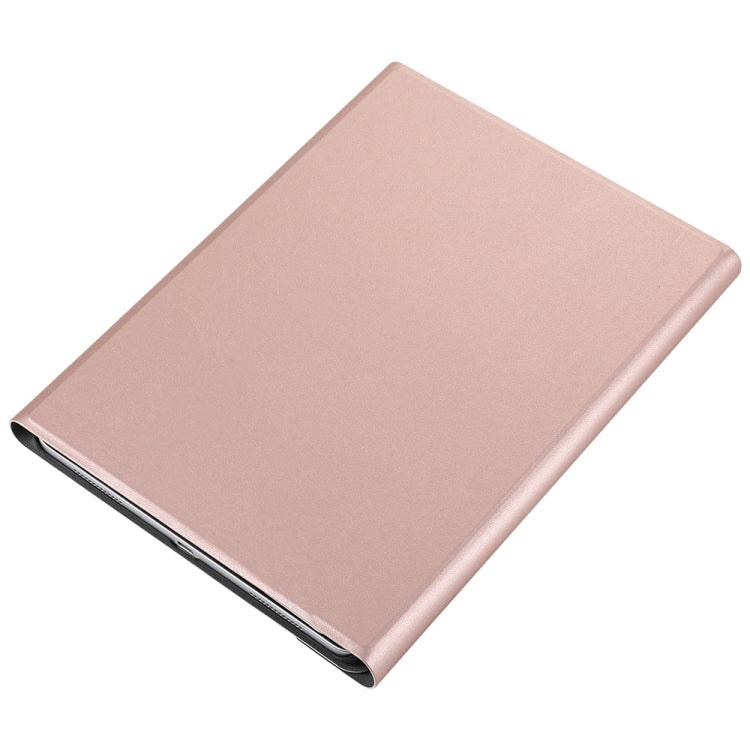 A11 Bluetooth 3.0 Ultra-thin ABS Detachable Bluetooth Keyboard Leather Tablet Case for iPad Air 4 / Air 5 / Pro 11 inch 2022 / 2021 / 2020 / 2018, with Holder (Rose Gold) - For iPad Pro by buy2fix | Online Shopping UK | buy2fix