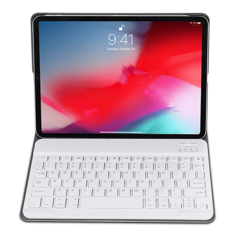 A11 Bluetooth 3.0 Ultra-thin ABS Detachable Bluetooth Keyboard Leather Tablet Case for iPad Air 4 / Air 5 / Pro 11 inch 2022 / 2021 / 2020 / 2018, with Holder (Rose Gold) - For iPad Pro by buy2fix | Online Shopping UK | buy2fix
