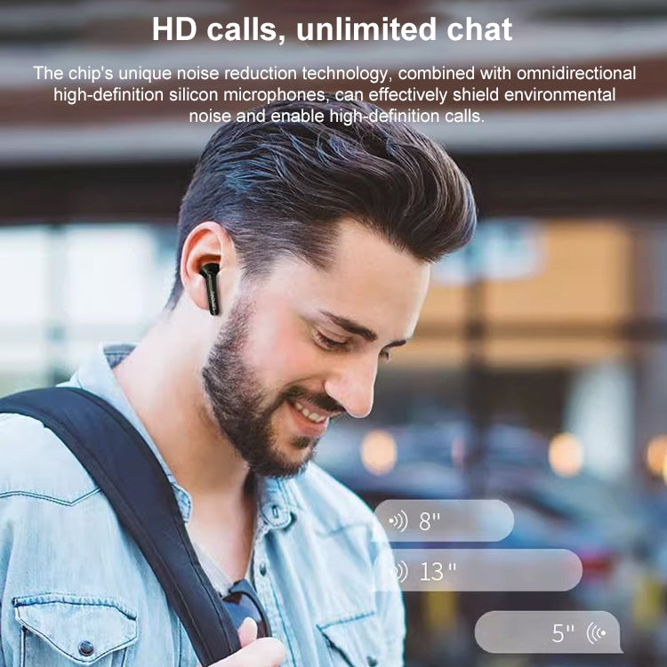 Lenovo XT93 Bluetooth 5.2 TWS Wireless Bluetooth Earphone (Black) by Lenovo