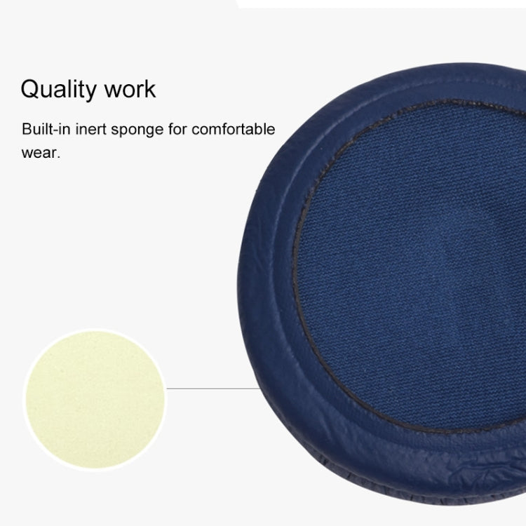 2 PCS For JBL Tune 600BTNC / T500BT / T450BT Earphone Cushion Cover Earmuffs Replacement Earpads with Mesh(Blue) - Earmuff & Pad by buy2fix | Online Shopping UK | buy2fix