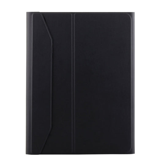 1139B Detachable Bluetooth 3.0 Aluminum Alloy Keyboard + Lambskin Texture Leather Tablet Case for iPad Pro 11 inch (2018), with Three-gear Adjustment / Magnetic / Sleep Function (Black Silver) by buy2fix