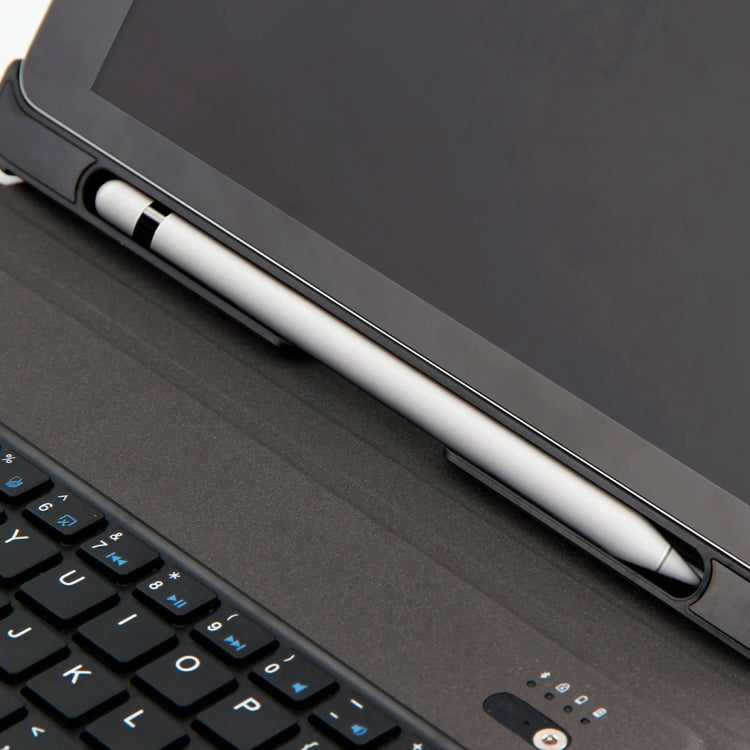 T-201 Detachable Bluetooth 3.0 Ultra-thin Keyboard + Lambskin Texture Leather Tablet Case for iPad Air / Air 2 / iPad Pro 9.7 inch, Support Multi-angle Adjustment (Blue) by buy2fix