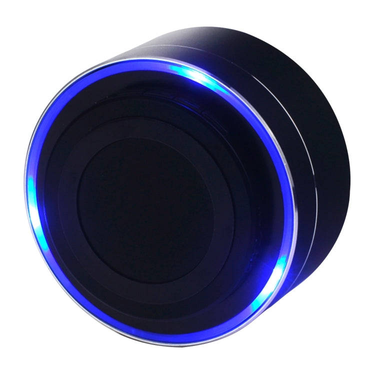 A10 Mini Portable Bluetooth Speaker Built-in MIC & LED, Support Hands-free Calls & TF Card(Black) - Desktop Speaker by buy2fix | Online Shopping UK | buy2fix