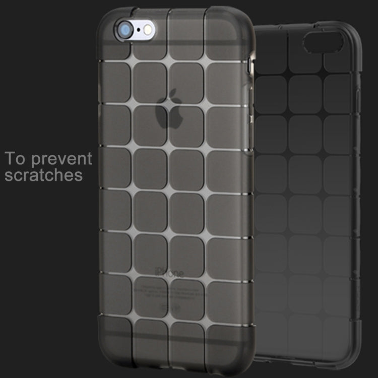 Rock Magic Cube Series for iPhone 6 Plus & 6s Plus Transparent Soft TPU Protective Back Case(Gold) - More iPhone Cases by ROCK | Online Shopping UK | buy2fix