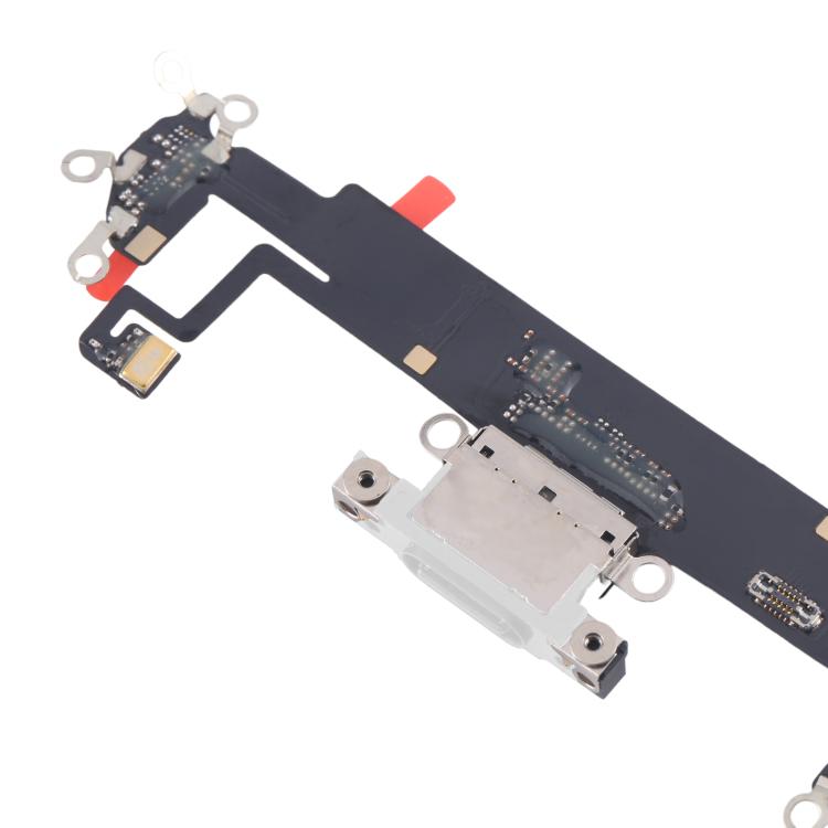 For iPhone 16 Plus Charging Port Flex Cable (White) - Flex Cable by buy2fix | Online Shopping UK | buy2fix