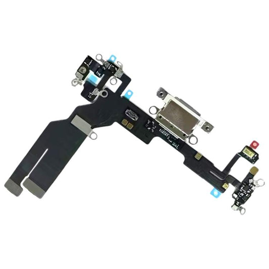 For iPhone 16e Original Charging Port Flex Cable (White) - by buy2fix | Online Shopping UK | buy2fix