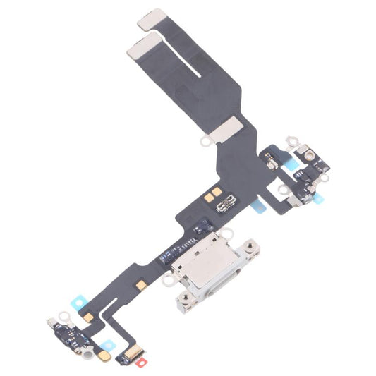 For iPhone 16e Charging Port Flex Cable (Grey) - by buy2fix | Online Shopping UK | buy2fix