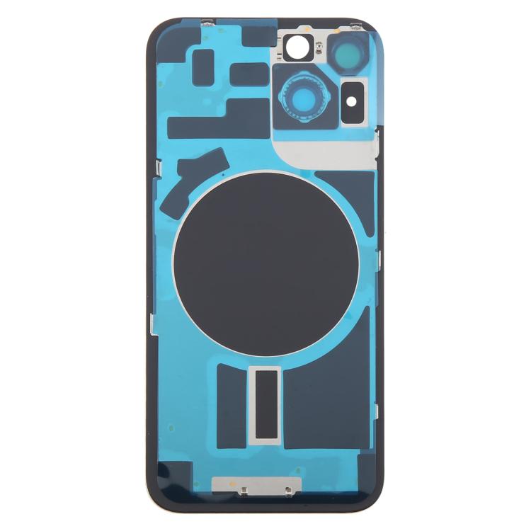 For iPhone 14 China Version Battery Back Cover with Middle Frame(Blue) - Back Cover by buy2fix | Online Shopping UK | buy2fix