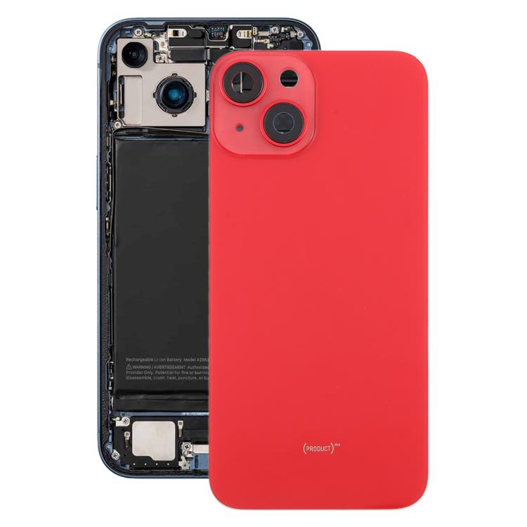 For iPhone 14 China Version Battery Back Cover with Middle Frame(Red) - Back Cover by buy2fix | Online Shopping UK | buy2fix
