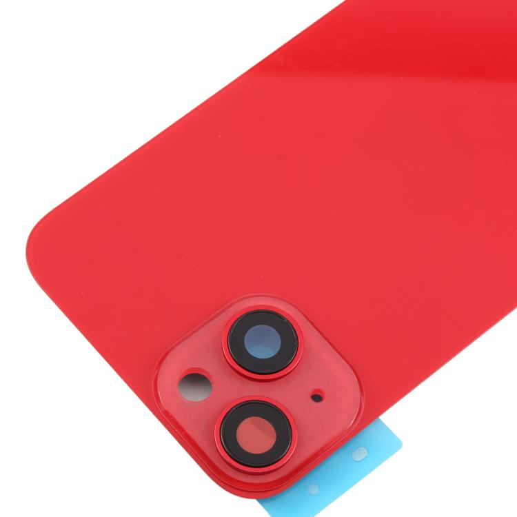 For iPhone 14 China Version Battery Back Cover with Middle Frame(Red) - Back Cover by buy2fix | Online Shopping UK | buy2fix