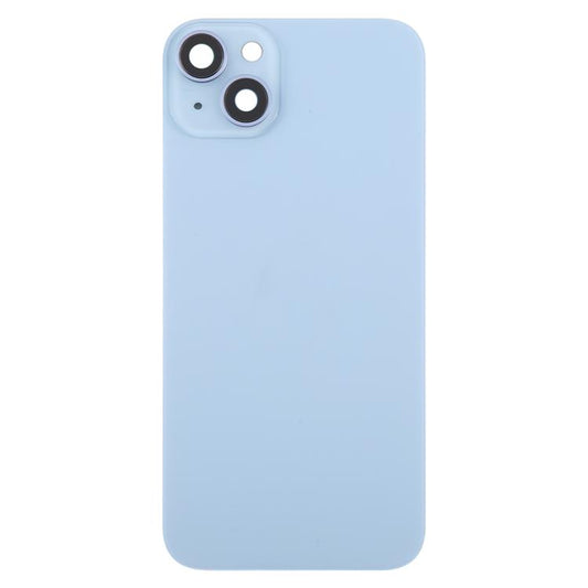 For iPhone 14 Plus China Version Battery Back Cover with Middle Frame(Blue) - Back Cover by buy2fix | Online Shopping UK | buy2fix