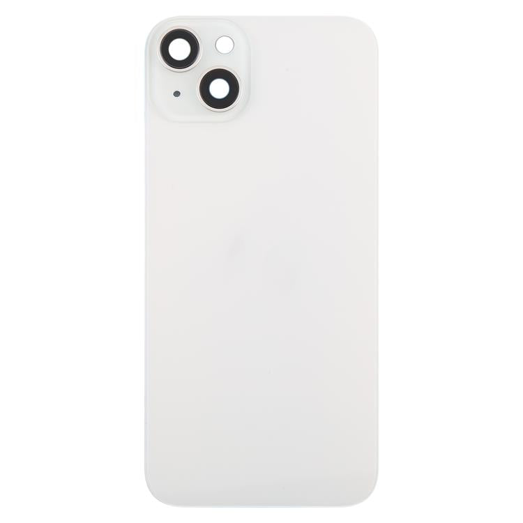 For iPhone 14 Plus China Version Battery Back Cover with Middle Frame(White) - Back Cover by buy2fix | Online Shopping UK | buy2fix