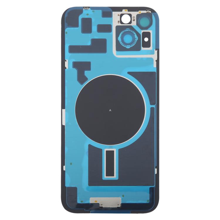 For iPhone 14 Plus China Version Battery Back Cover with Middle Frame(White) - Back Cover by buy2fix | Online Shopping UK | buy2fix