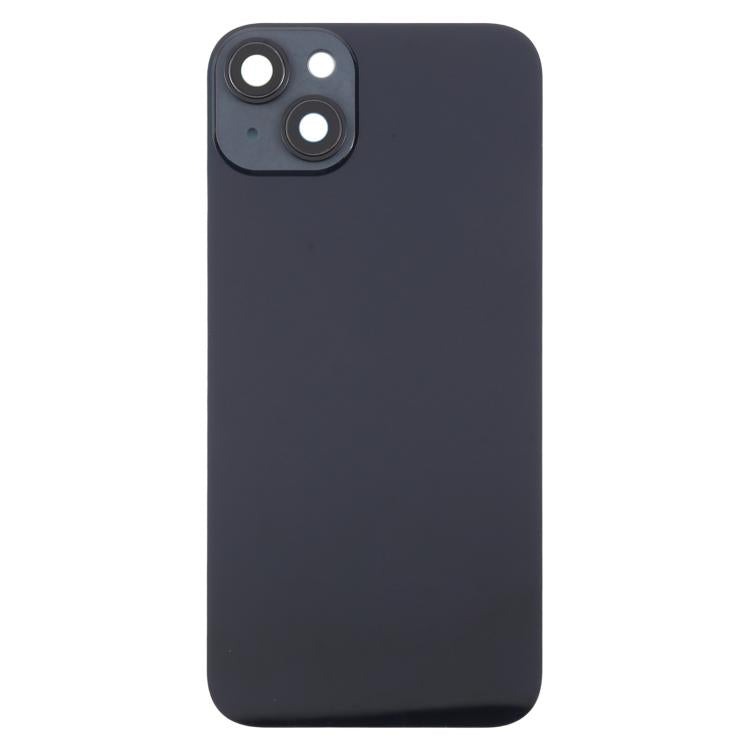 For iPhone 14 Plus EU Version Battery Back Cover with Middle Frame(Black) - Back Cover by buy2fix | Online Shopping UK | buy2fix