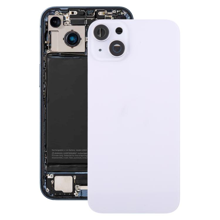 For iPhone 14 Plus EU Version Battery Back Cover with Middle Frame(Purple) - Back Cover by buy2fix | Online Shopping UK | buy2fix