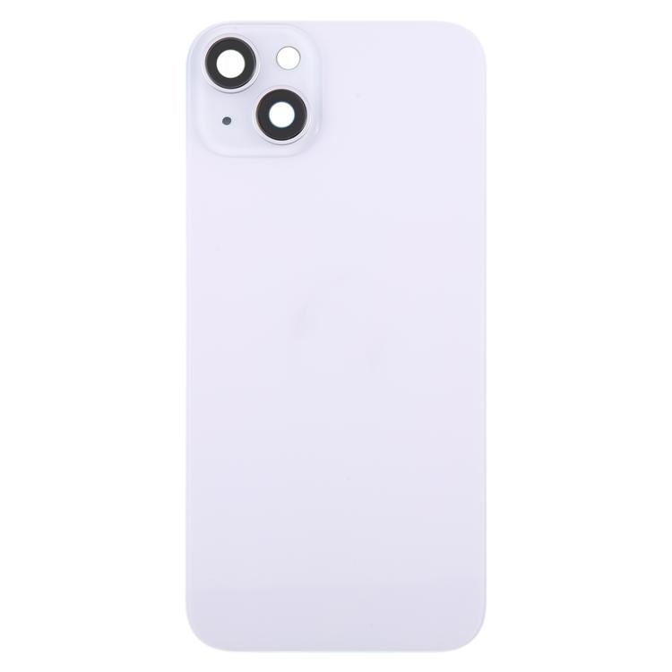 For iPhone 14 Plus EU Version Battery Back Cover with Middle Frame(Purple) - Back Cover by buy2fix | Online Shopping UK | buy2fix