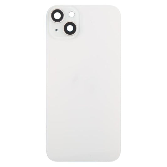 For iPhone 14 Plus EU Version Battery Back Cover with Middle Frame(White) - Back Cover by buy2fix | Online Shopping UK | buy2fix