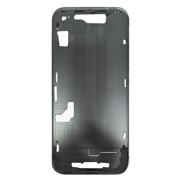 For iPhone 16e EU Version Middle Frame Bezel Plate with Side Keys + Card Tray (Black) - by buy2fix | Online Shopping UK | buy2fix