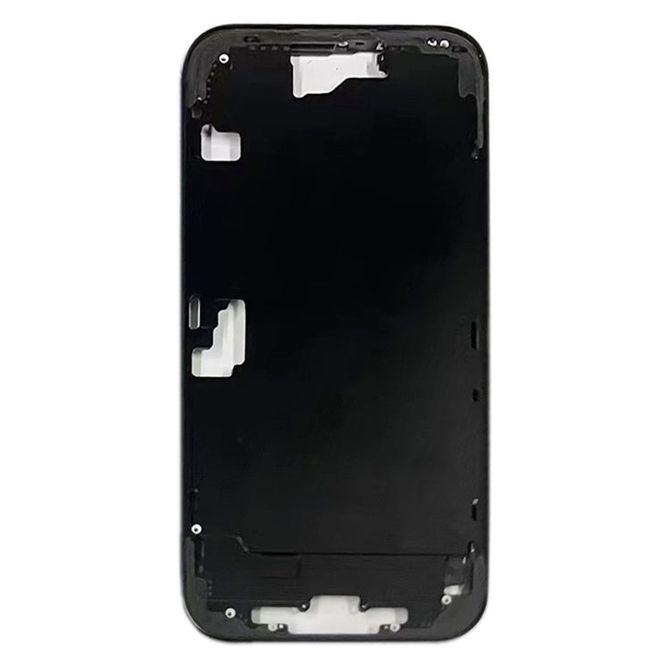 For iPhone 16 Middle Frame Bezel Plate (Black) - LCD Related Parts by buy2fix | Online Shopping UK | buy2fix