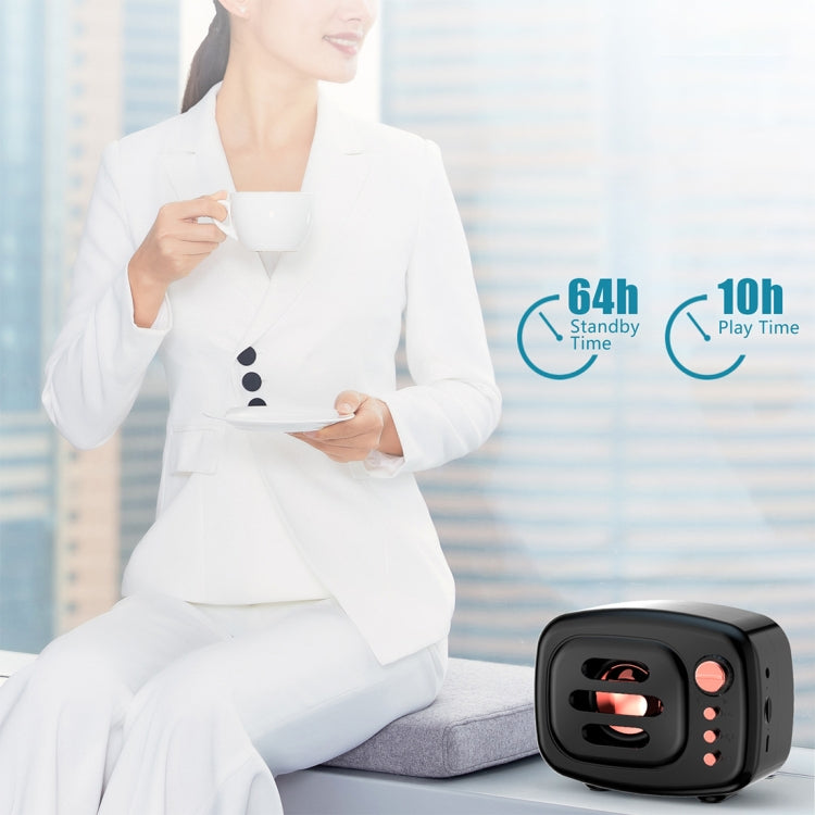 B11 Bluetooth 5.0 Retro Style Wireless Bluetooth Speaker, Supports Hands-free Calling & 32GB TF Card & 3.5mm Audio Jack (Wood) - Desktop Speaker by buy2fix | Online Shopping UK | buy2fix